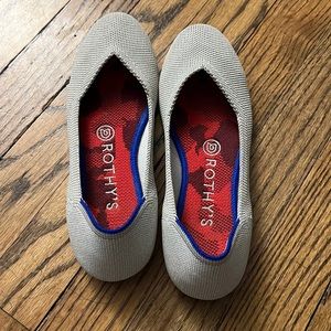 Rothy’s slipper shoes size 6 - gray